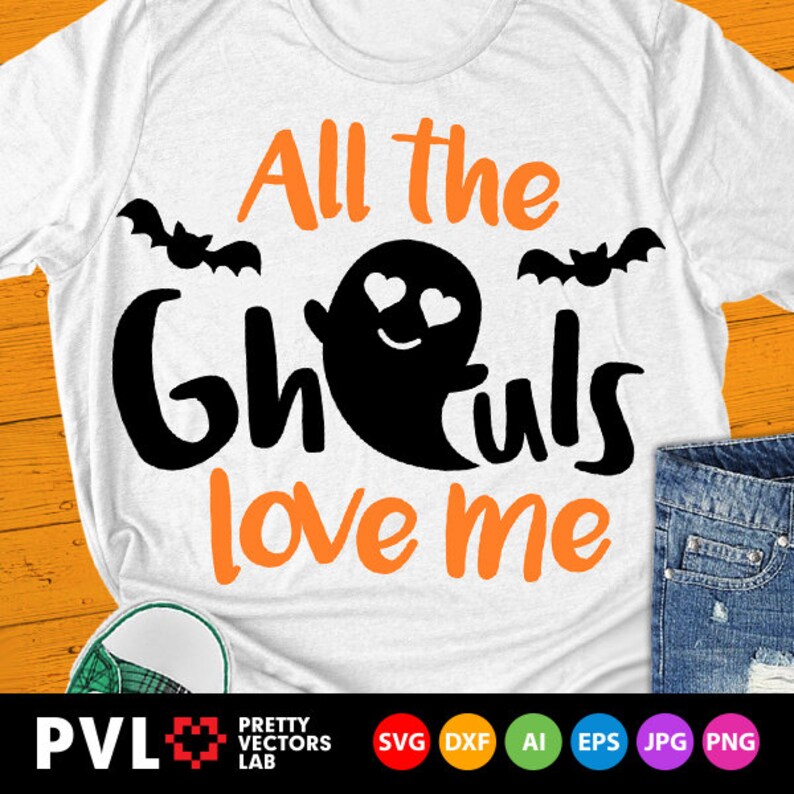 Download All The Ghouls Love Me Svg Halloween Svg Boy Ghost Svg Dxf ...
