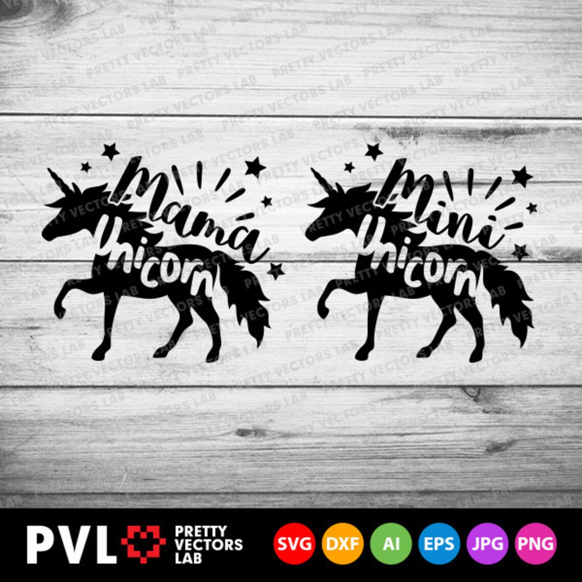 Download Mama Unicorn Svg Mini Unicorn Svg Unicorn Svg Mom Svg Baby ...