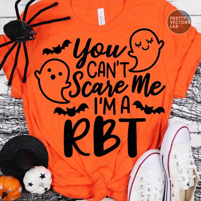 Funny Halloween PNG SVG, Registered Behavioral Therapist Svg, Behavior Therapist Cut Files, Spooky Svg Png, RBT Shirt Design, Sublimation image 2