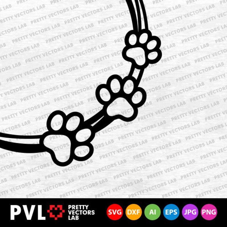 Free Free Paw Print Circle Svg 865 SVG PNG EPS DXF File