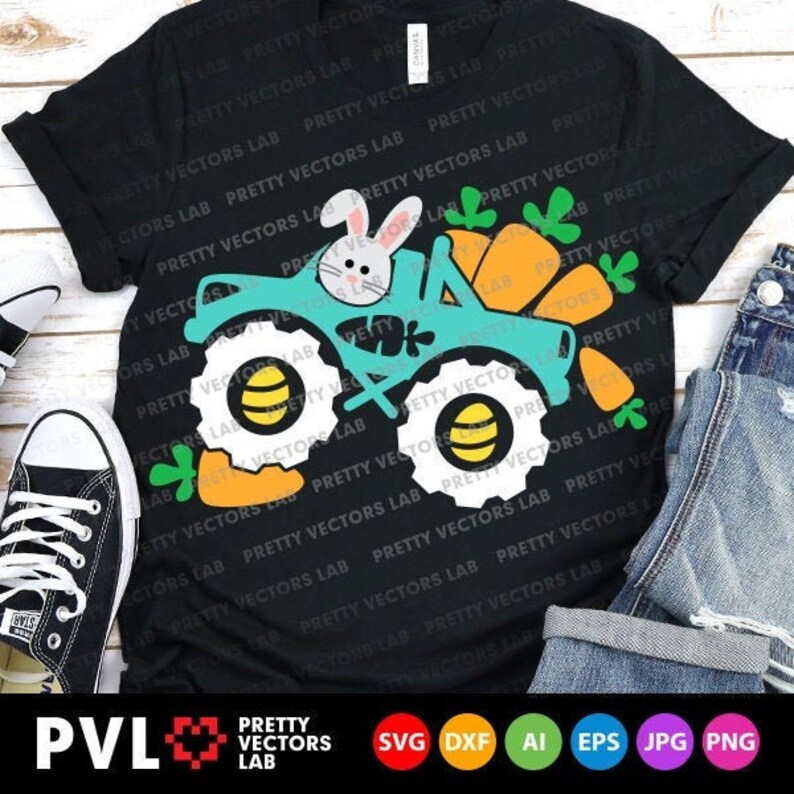 Free Free 337 Monster Truck Easter Svg SVG PNG EPS DXF File
