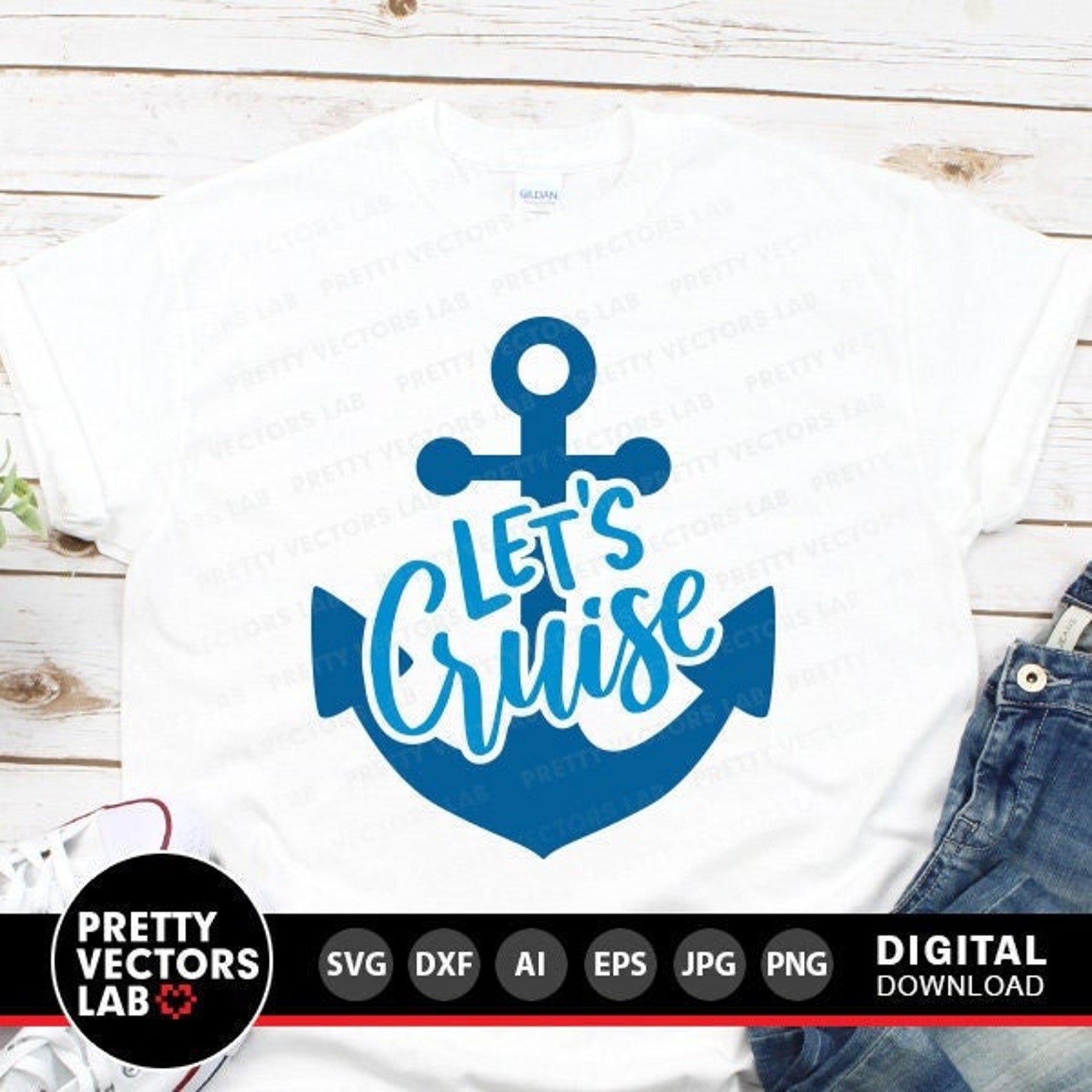 Let's Cruise Svg Summer Cut Files Ocean Svg Cruise Svg - Etsy