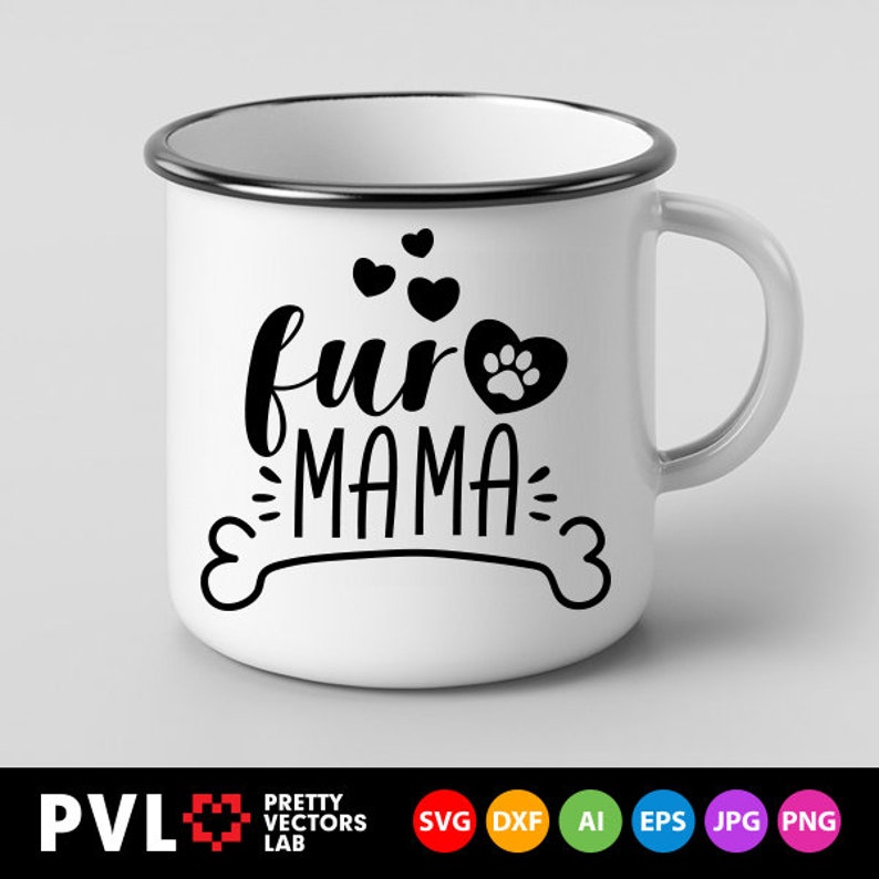 Download Fur Mama Svg Paw Svg Fur Mom Svg Dog Mom Svg Cat Mama Svg ...