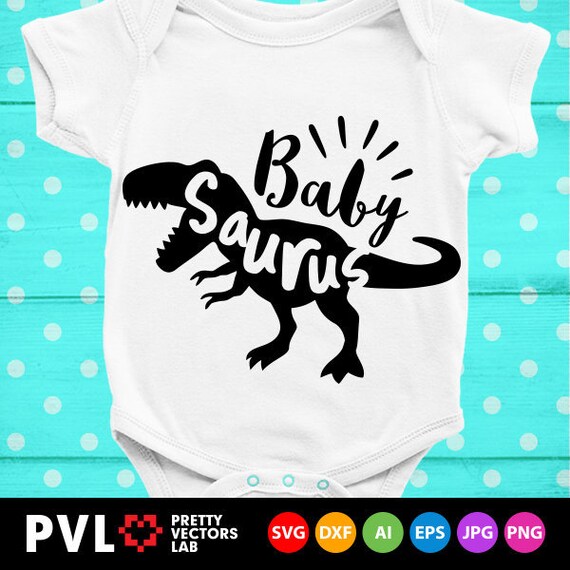Download Baby Saurus Svg T Rex Dinosaur Svg Baby Dinosaur Svg Dxf Etsy