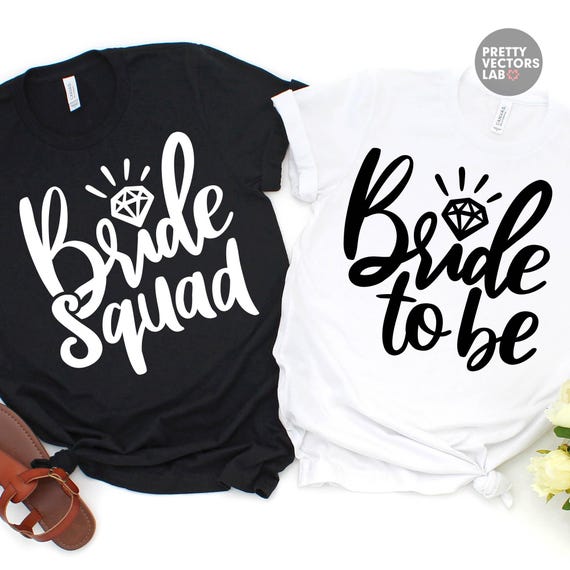 Bride to Be, Bride Squad PNG SVG, Bachelorette Bundle Svg Png, Bridal Party Graphic, Matching Shirts Design, Sublimation, Digital Download