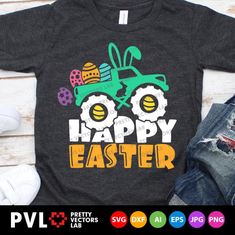 Free Free 284 Monster Truck Easter Svg SVG PNG EPS DXF File