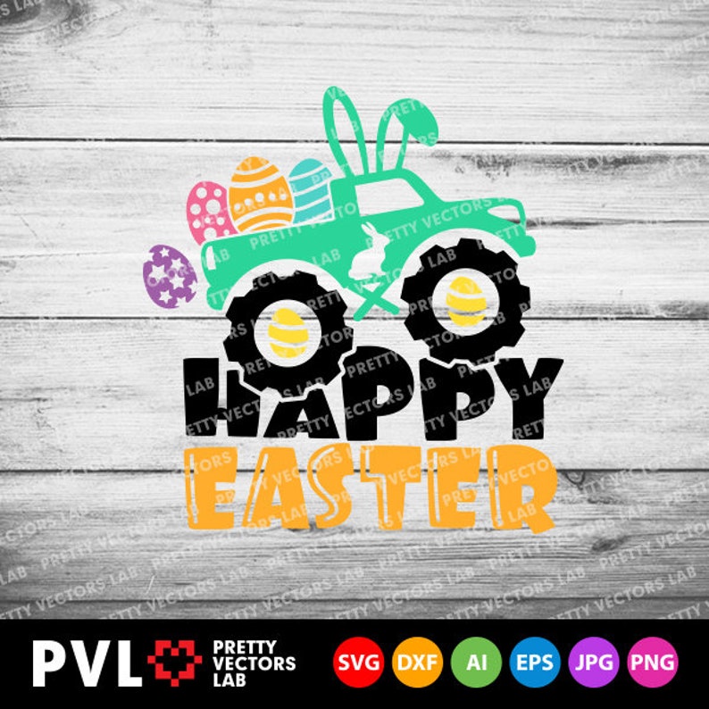 Free Free 321 Monster Truck Easter Svg SVG PNG EPS DXF File