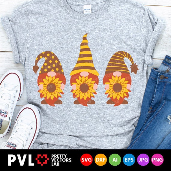 Free Free 118 Sunflower Gnome Svg SVG PNG EPS DXF File