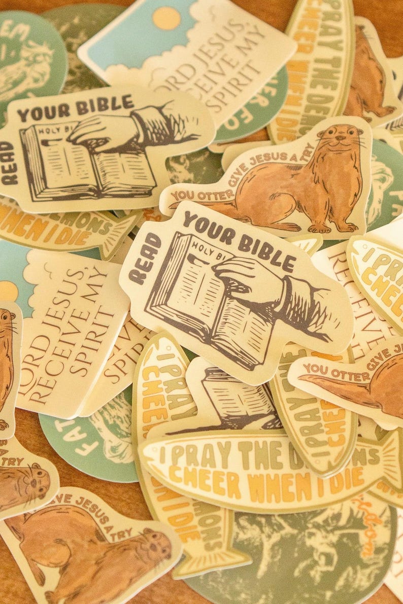 Evangelism Christian Sticker Pack | Nature Inspired Faith-based ...