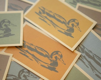 Vintage Inspired Duck Prints | 74 lb Cardstock | Outdoorsy, Granola Girl, Nature Inspired