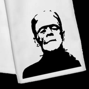 Frankenstein Dish Towel NOT a heat transfer image 1