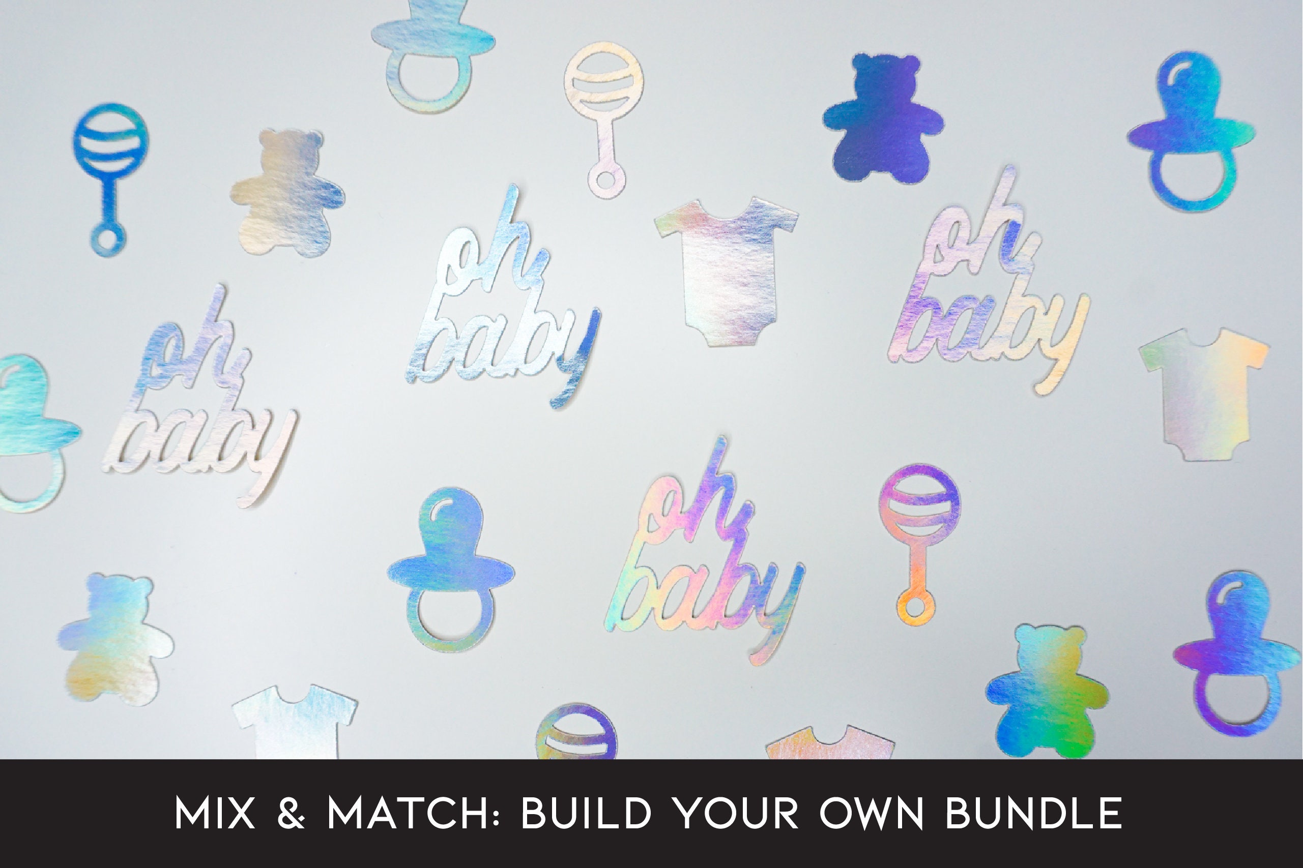 Baby Shower Confetti Table Scatter Party Decor