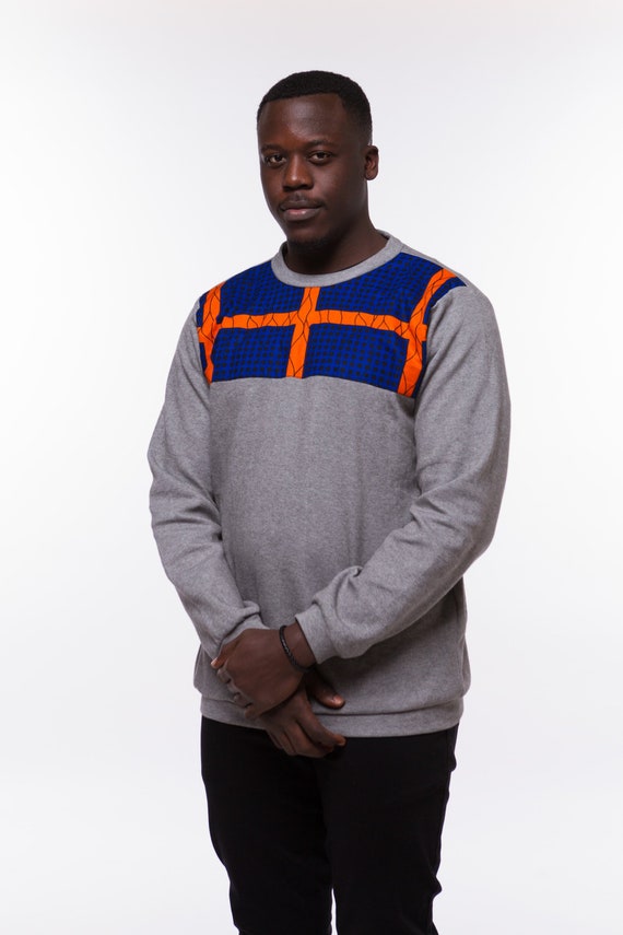 african print sweatshirt