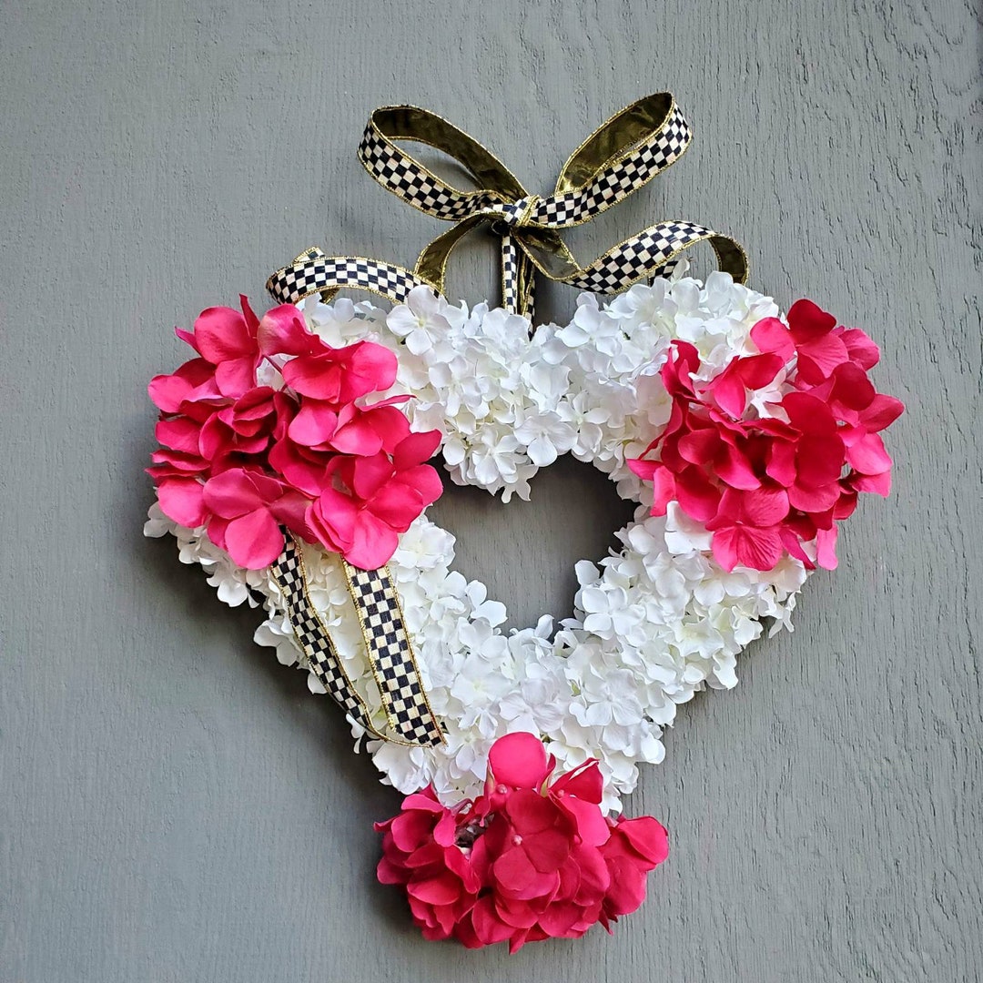 Valentine Wreath, Spring Wreath, Mother's Day Gift, Valentine