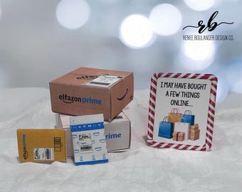 Elf Delivery Boxes Printable | Funny Holiday Elf Props with Envelopes & Sign | Instant Download Christmas Activity for Kids | ELF008