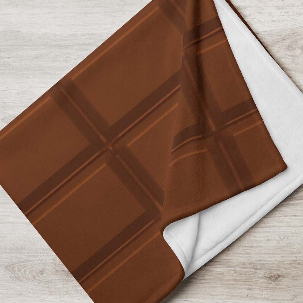 Chocolate Bar Blanket Candy Bar Blanket Chocolate Blanket Etsy UK