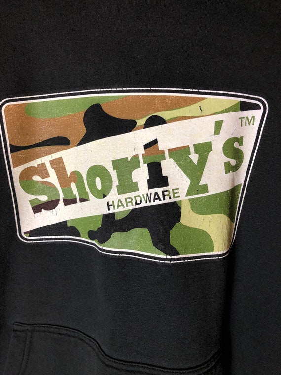 Vintage 90s Shortys Skateboarding Hardware Camo H… - image 4