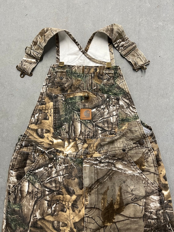 carhartt realtree overalls