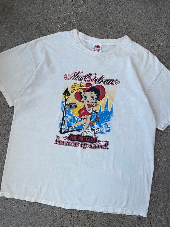 Vintage Y2K Betty Boop New Orleans French Quarter… - image 1