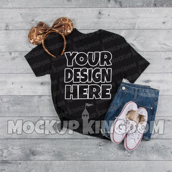 Animal Kingdom Shirt Mockup Unisex Crew Neck Mockup T-Shirt