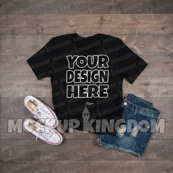 Unisex Crew Neck Mockup T-Shirt Mockup Bella 3001 Mockup Unisex Crew Neck Mockup T-Shirt Mockup Bella 3001 Mockup