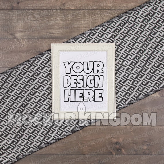 Picture Frame Mockup White Frame Mockup Sign Mockup Photo