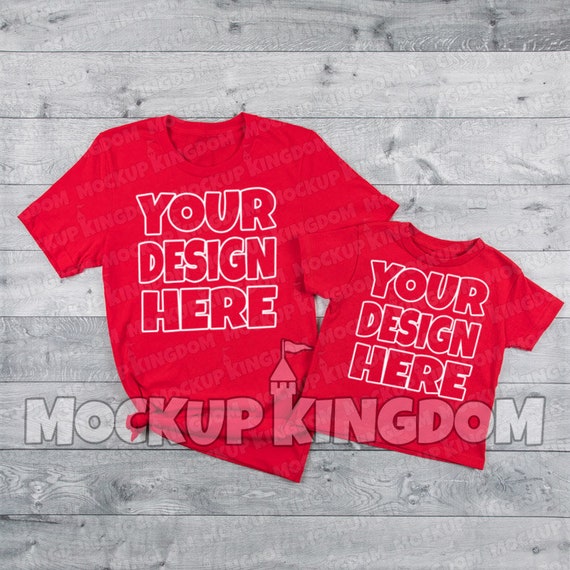 Mommy And Me Shirt Mockup Disney Kids Mockup Disney Shirt Etsy