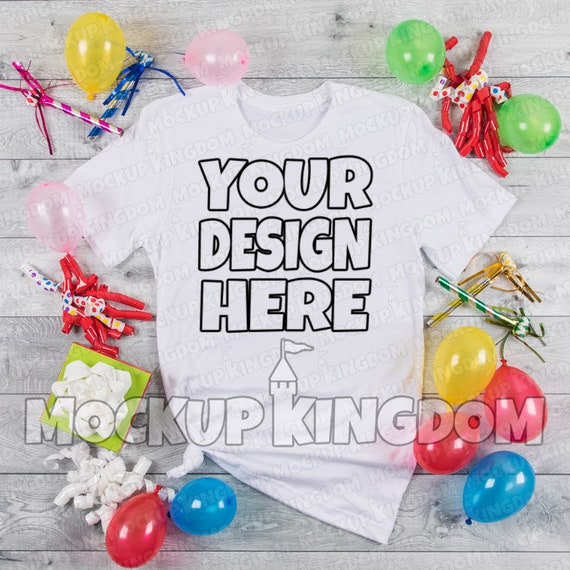 Birthday Shirt Mockup Bella Canvas Mockup Unisex Crew Neck Etsy