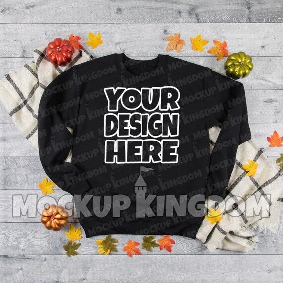 Unisex Crew Neck Sweatshirt Mockup Sweatshirt Mockup Long Etsy