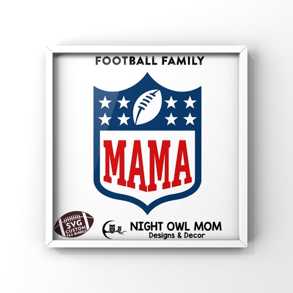 Football First Birthday MAMA, Digital Download, Svg, png, jpg