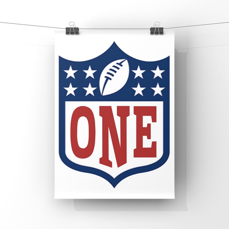 Download NFL Football First Birthday ONE Digital Download svg and ...