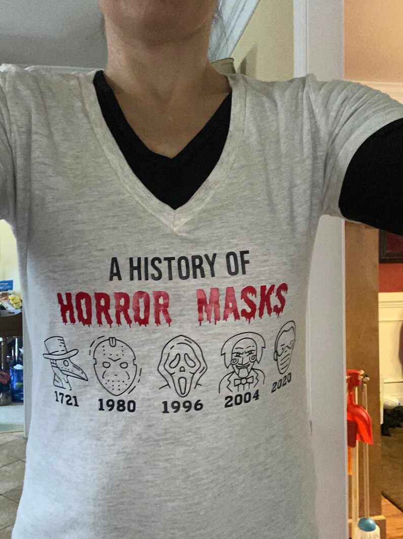 Halloween 2020 Una historia de máscaras de terror - svg, png imagen 3