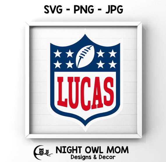 Football Birthday Party - Custom Design - LUCAS -  svg, png, pdf files included. (instant digital download)