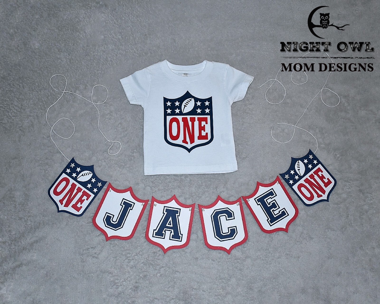 Football Birthday SVG Bundle of 5 Logos unc Etsy