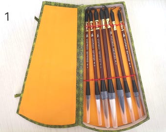 Chinesisches Kalligraphiepinsel-Set: Aquarellmalerei, 3 Optionen