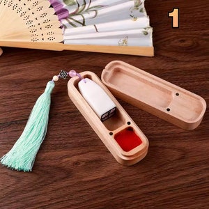 Timbro con nome cinese in pietra personalizzato da 2 x 2 cm - Inciso con il tuo nome