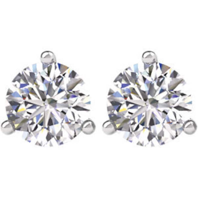 Lab grown diamond earring studs Outlet