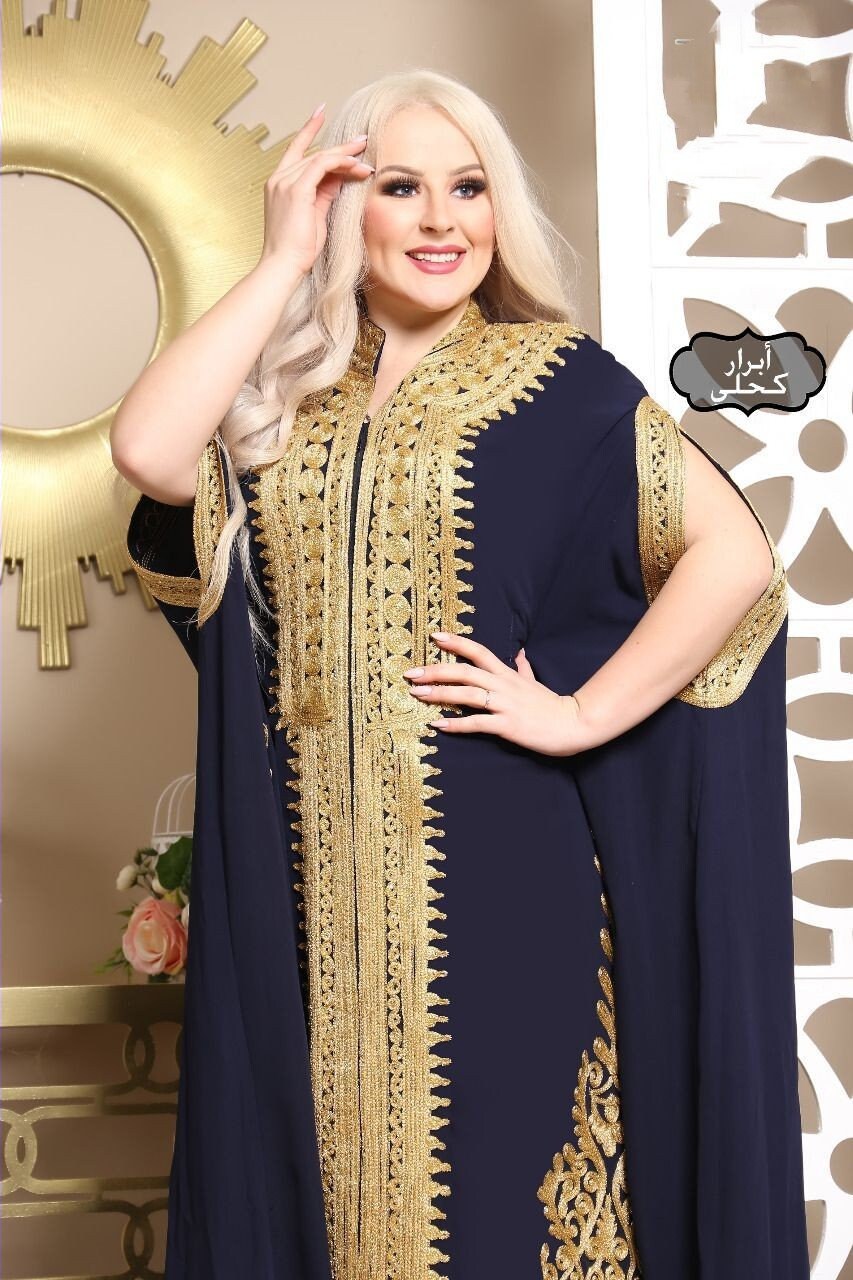 Kaftans for women embroidered Kaftan Abaya Morocco kaftan Etsy