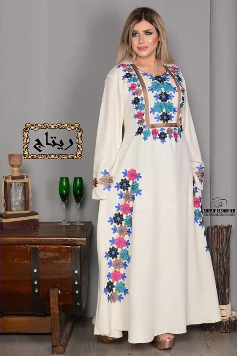 Kaftan free size Cotton kaftan winter caftan Abaya Moroccan maternity dress Egyptian dress Maxi
