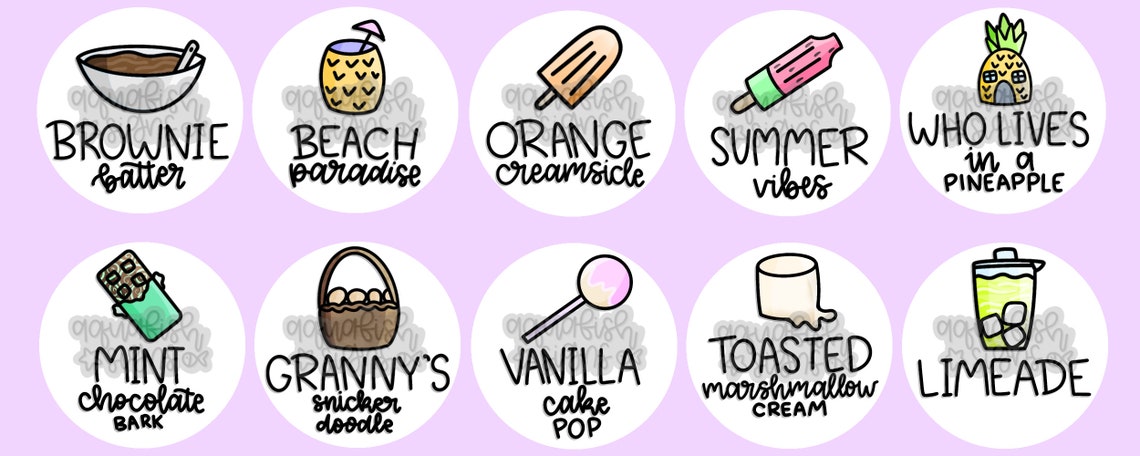 1 Custom Label / Personalised / Slime label / Slime Stickers | Etsy
