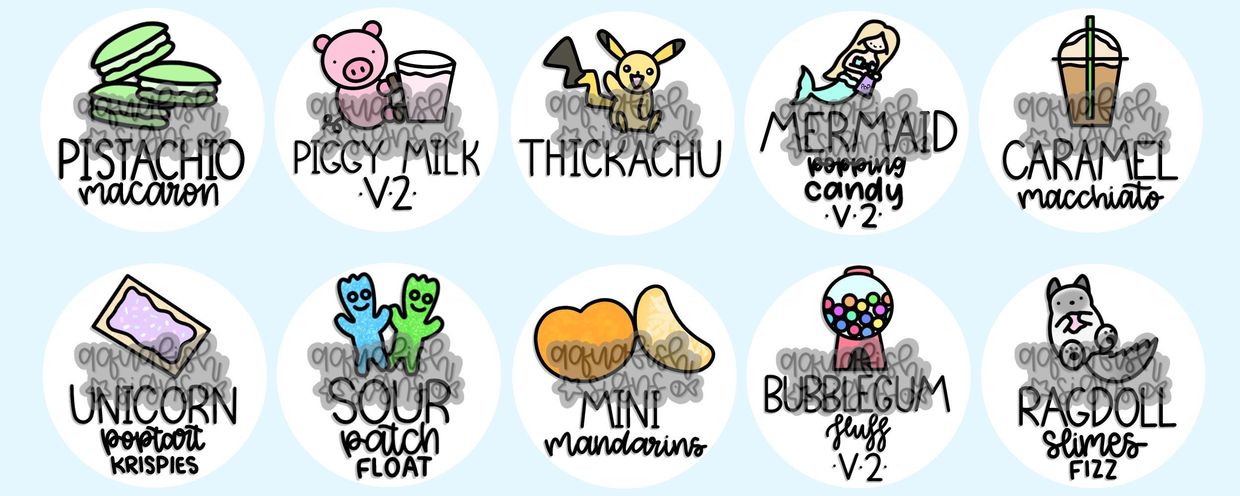 10 Custom Labels / Slime Label / Slime Stickers / Personalised - Etsy ...