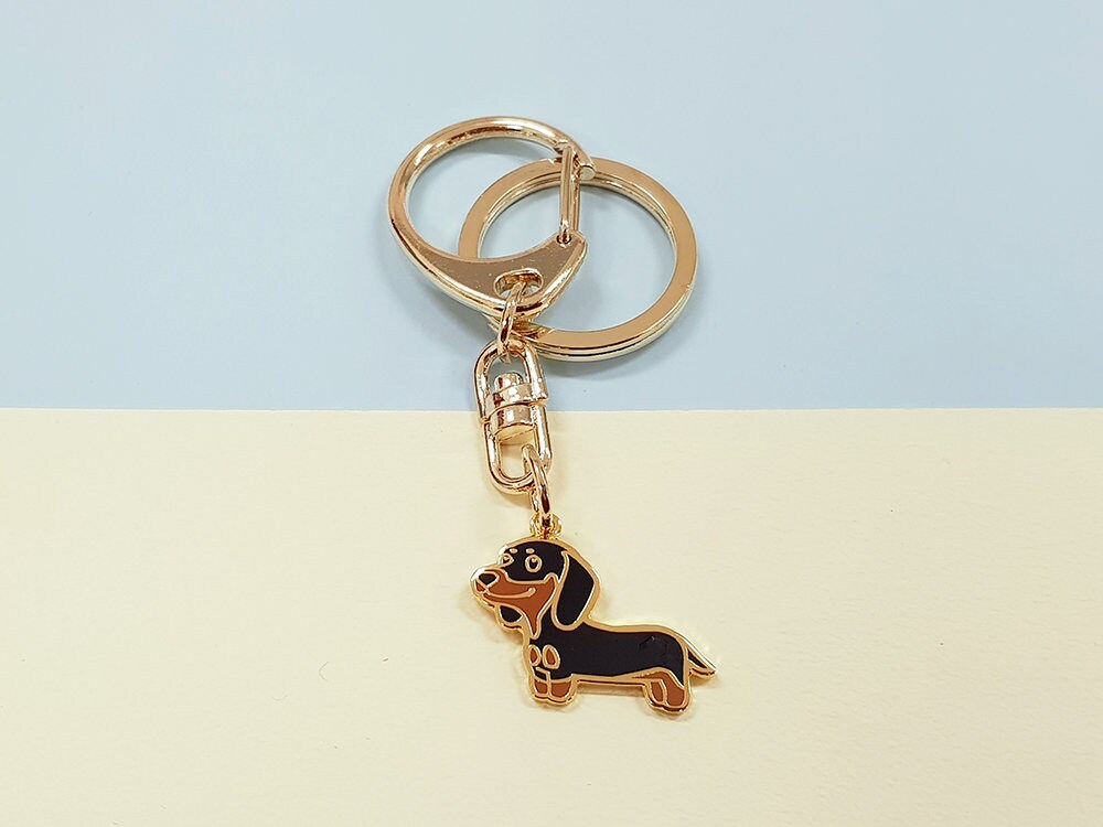 Weiner dog best sale keychain