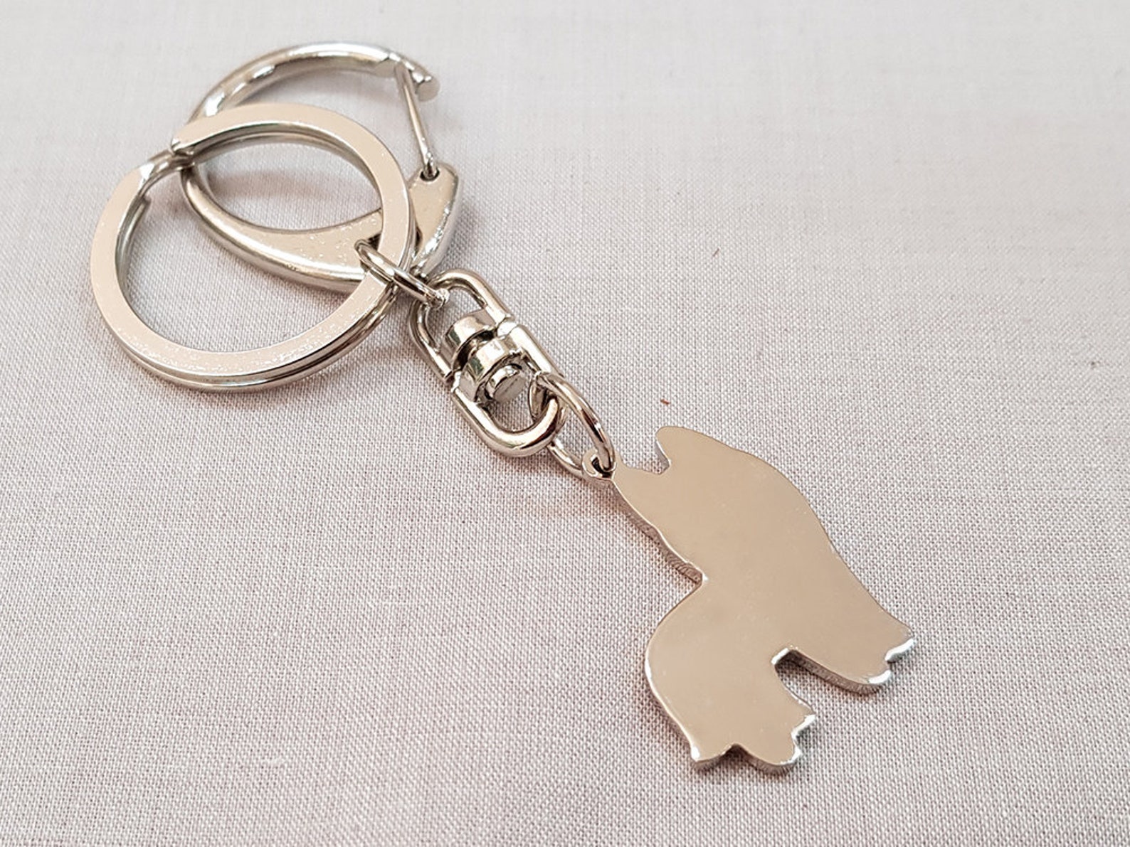 Siberian Husky Dog Keychain Etsy