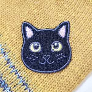 The Black Cat an Emblem - Etsy
