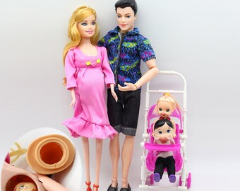 pregnant barbie set