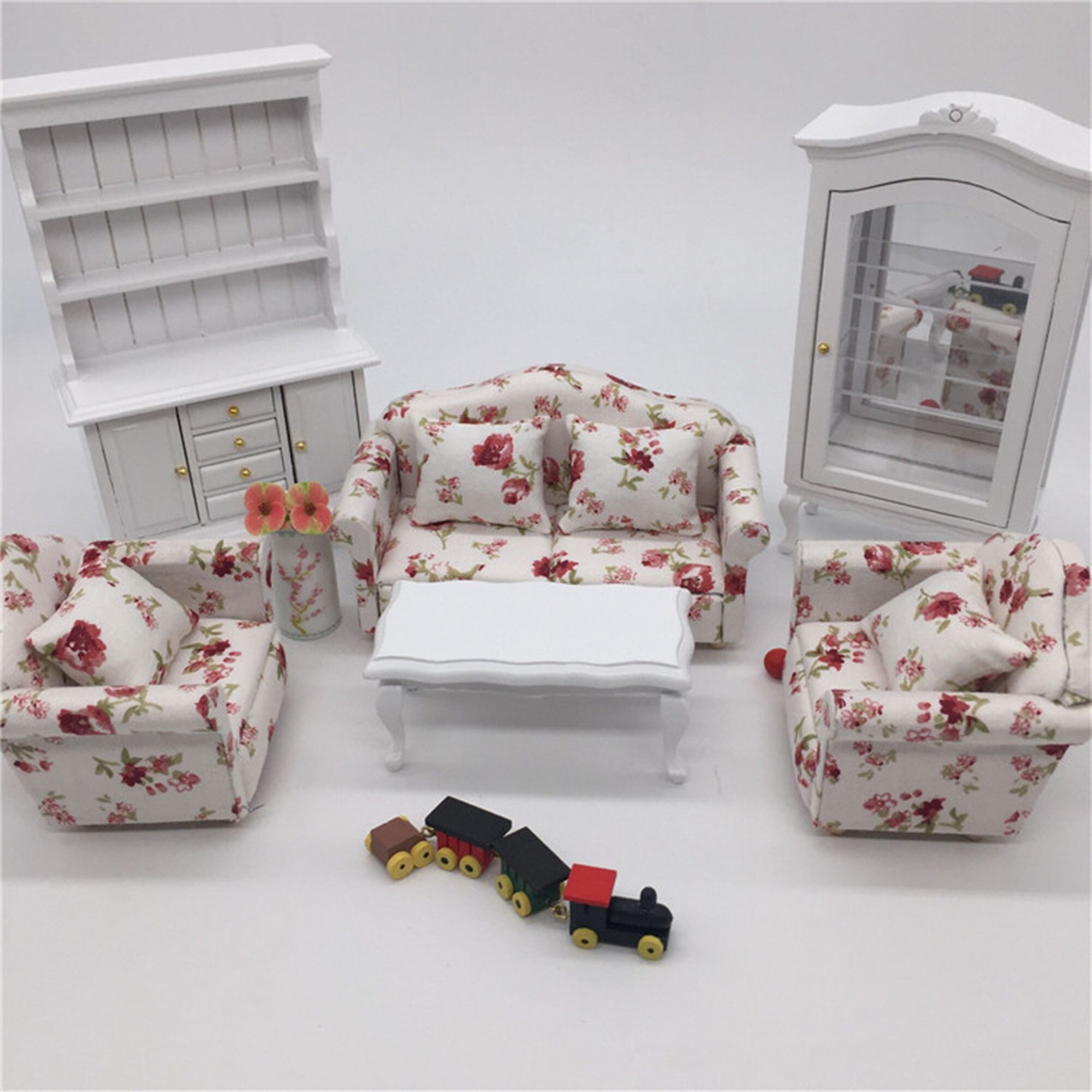 112 Miniature Doll House Sofa With 6 Types Of ChoiceScene Etsy
