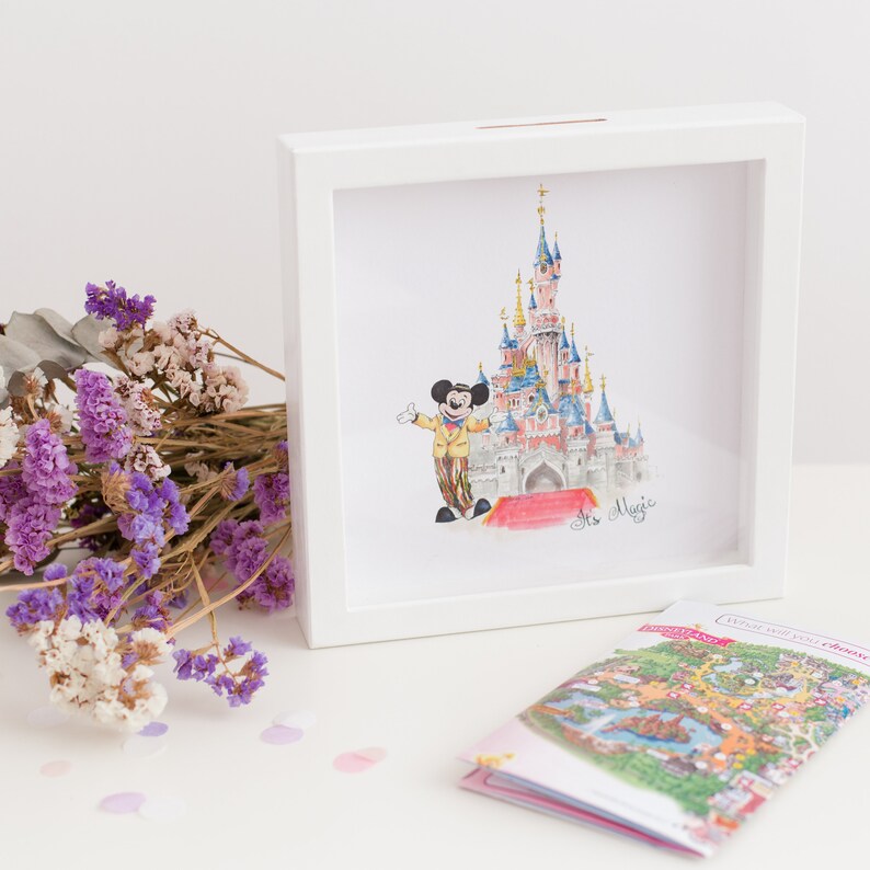 Disney Fund Disney Park Fund Money box Vacation Fund Etsy