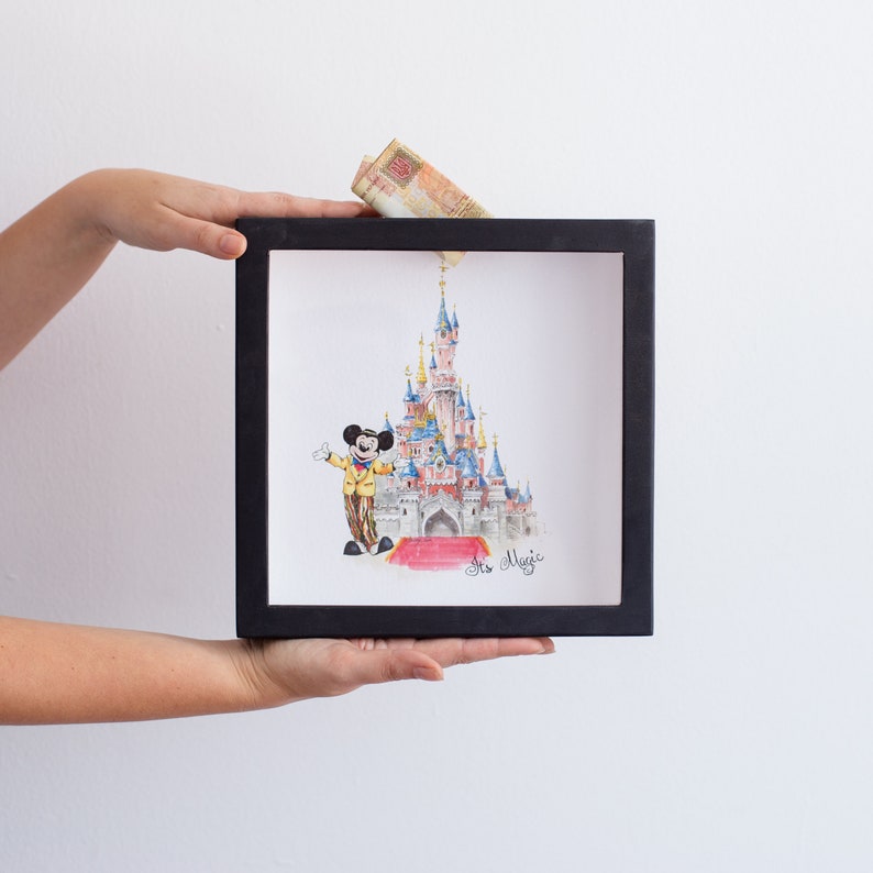 Disney Fund Disney Park Fund Money box Vacation Fund Etsy