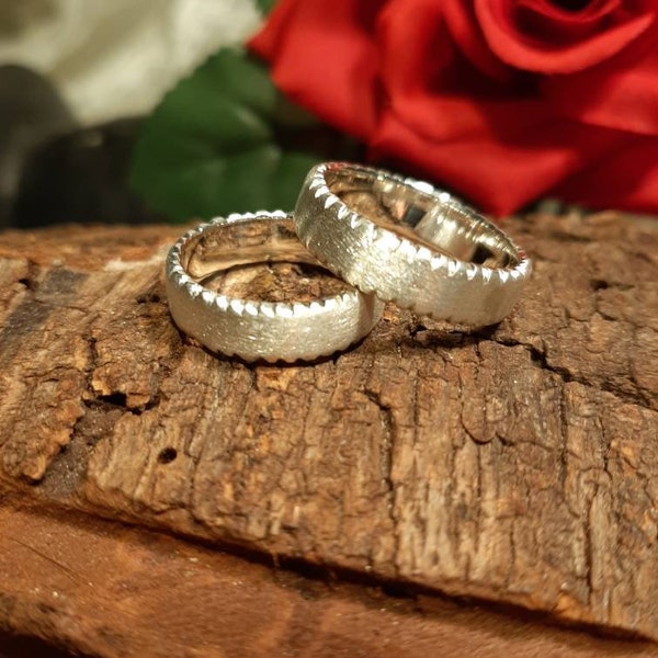 Wedding Rings Wedding Rings Partner Rings Friendship Rings 925 Silver Uniques