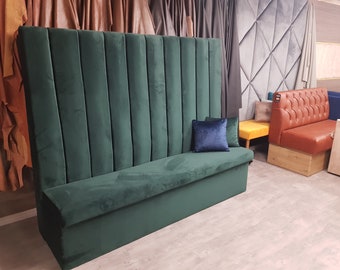 High back banquette bench deals